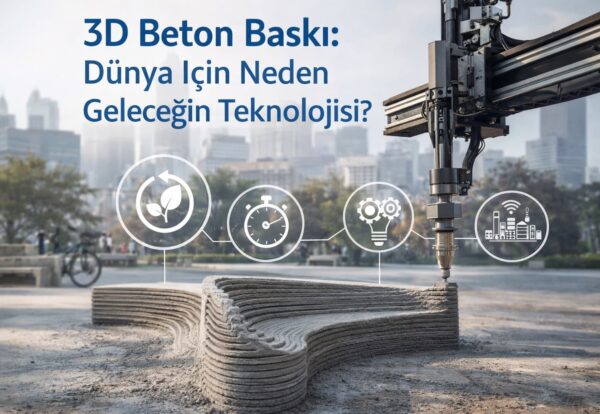 3D Beton Baskı Dünya İçin Neden Geleceğin Teknolojisi